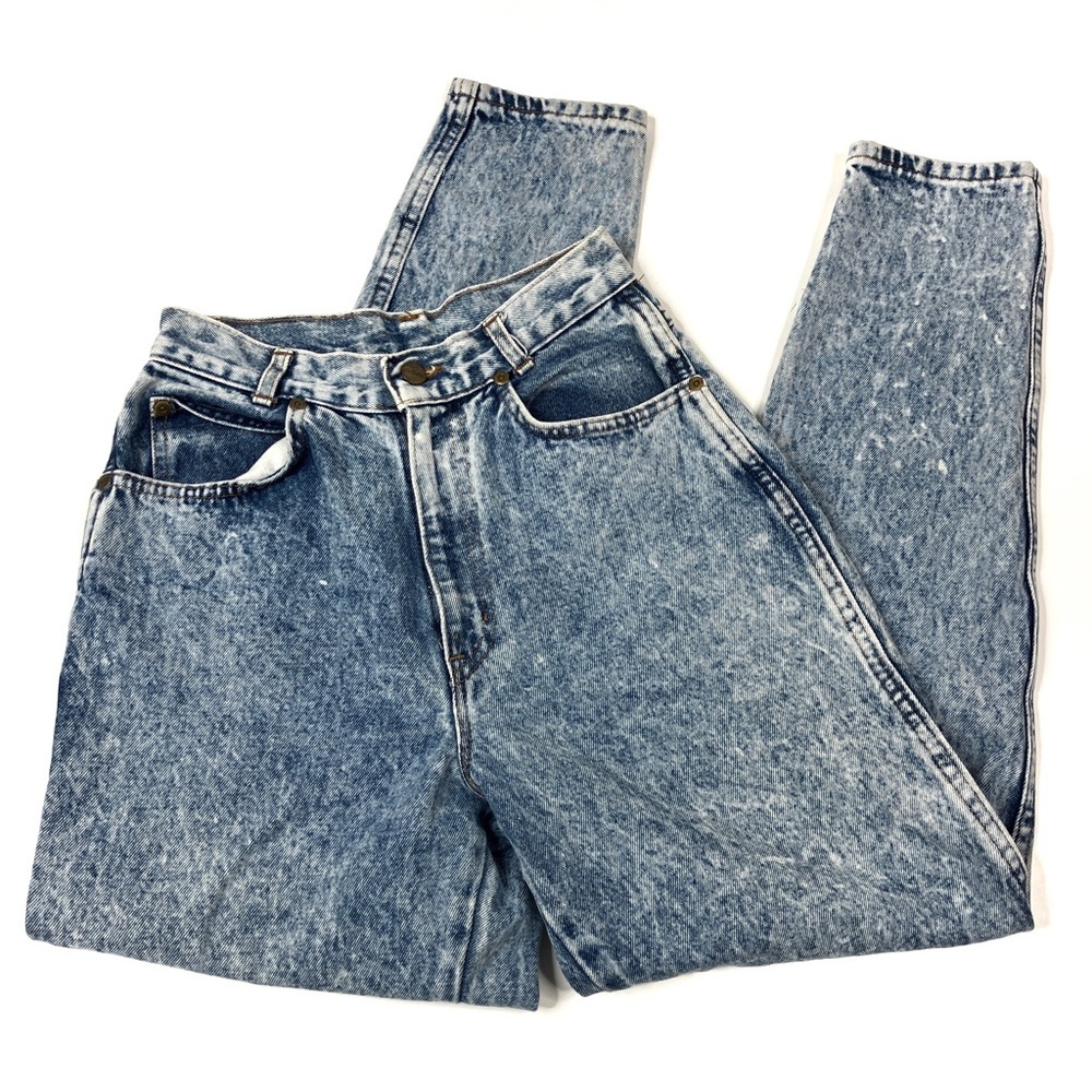 Chic | Vintage 1980's Acid Wash High Waist World's Best Fit Jeans Made in USA